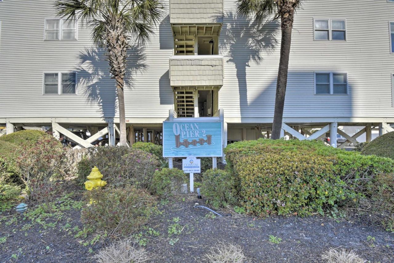 Bright North Myrtle Beach Condo Walk To Beach! Exterior foto